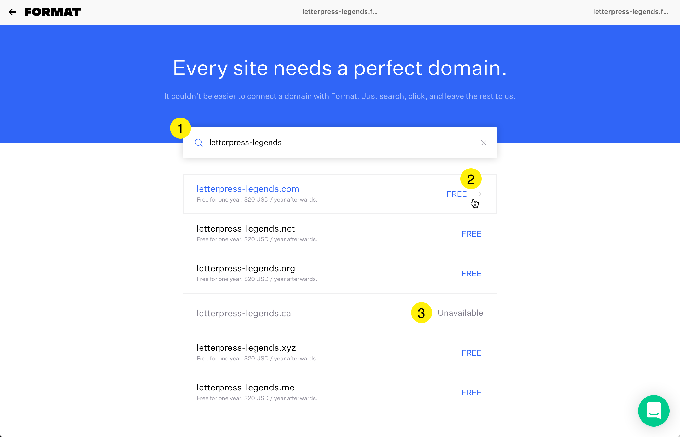 How to get a free custom domain name format help desk