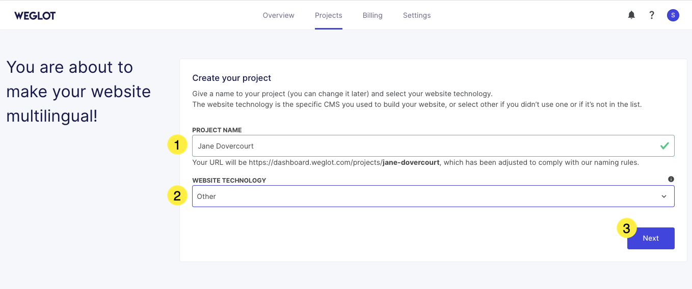 01_Weglot_Create_your_project.png